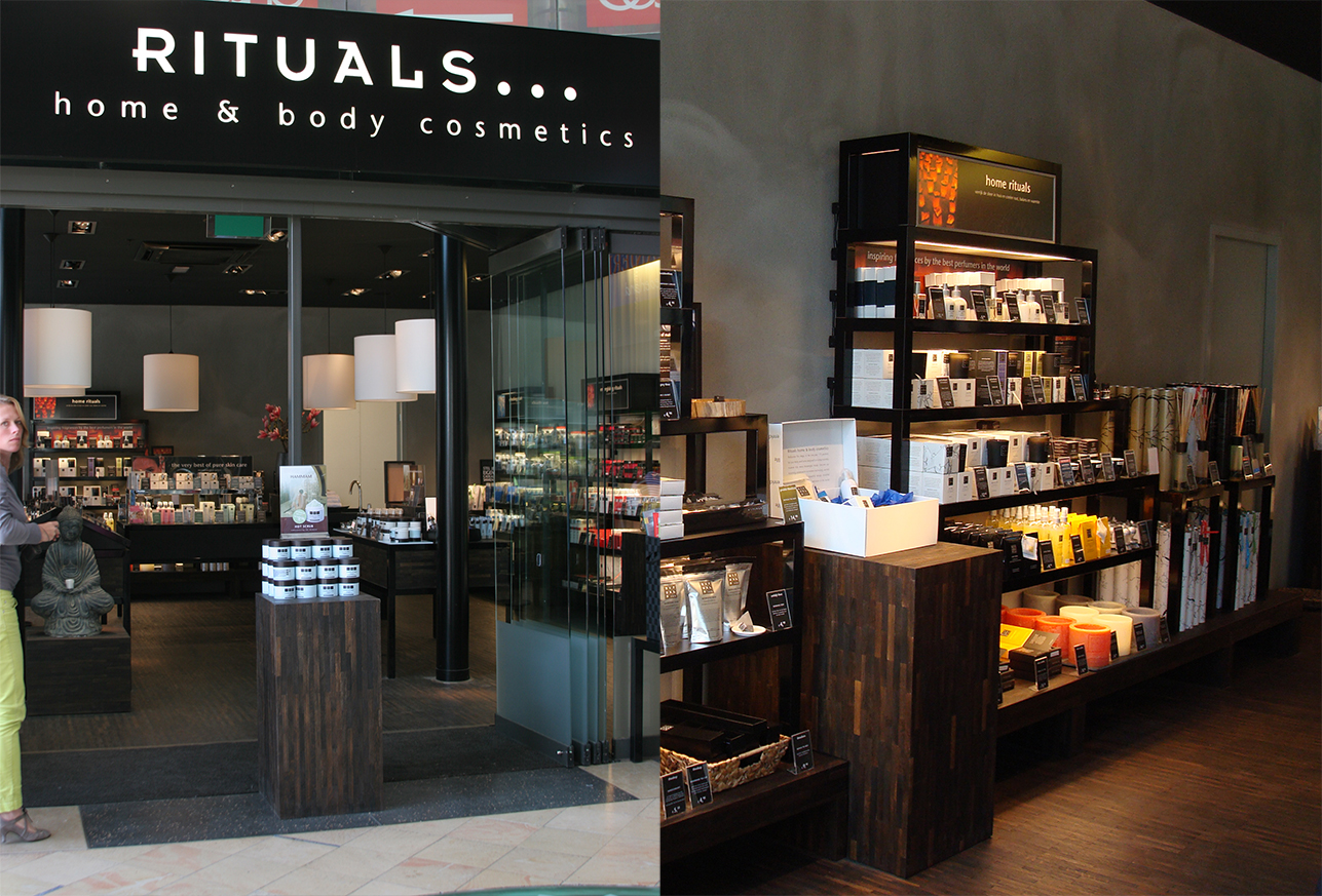 Rituals winkels – Architectuur